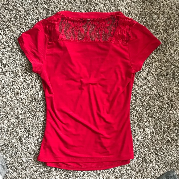 Dressy red top - Picture 2 of 3